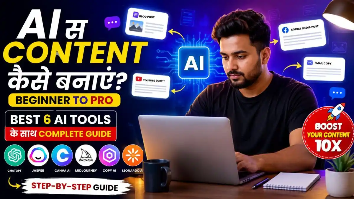 AI से Content कैसे बनाएं
